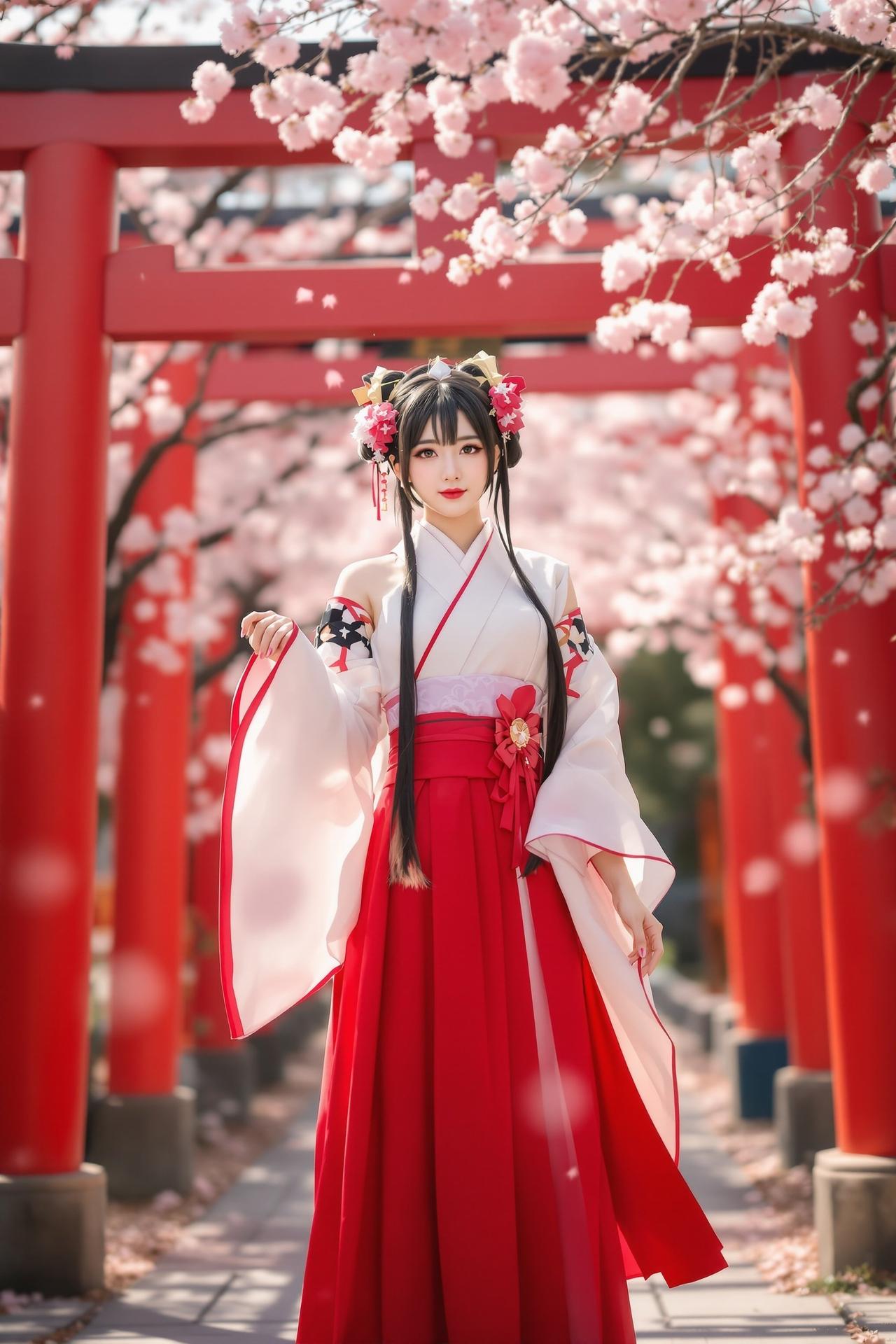 Cosplay·和风巫女 - Cosplay作品 - 福利写真唯美写真作品